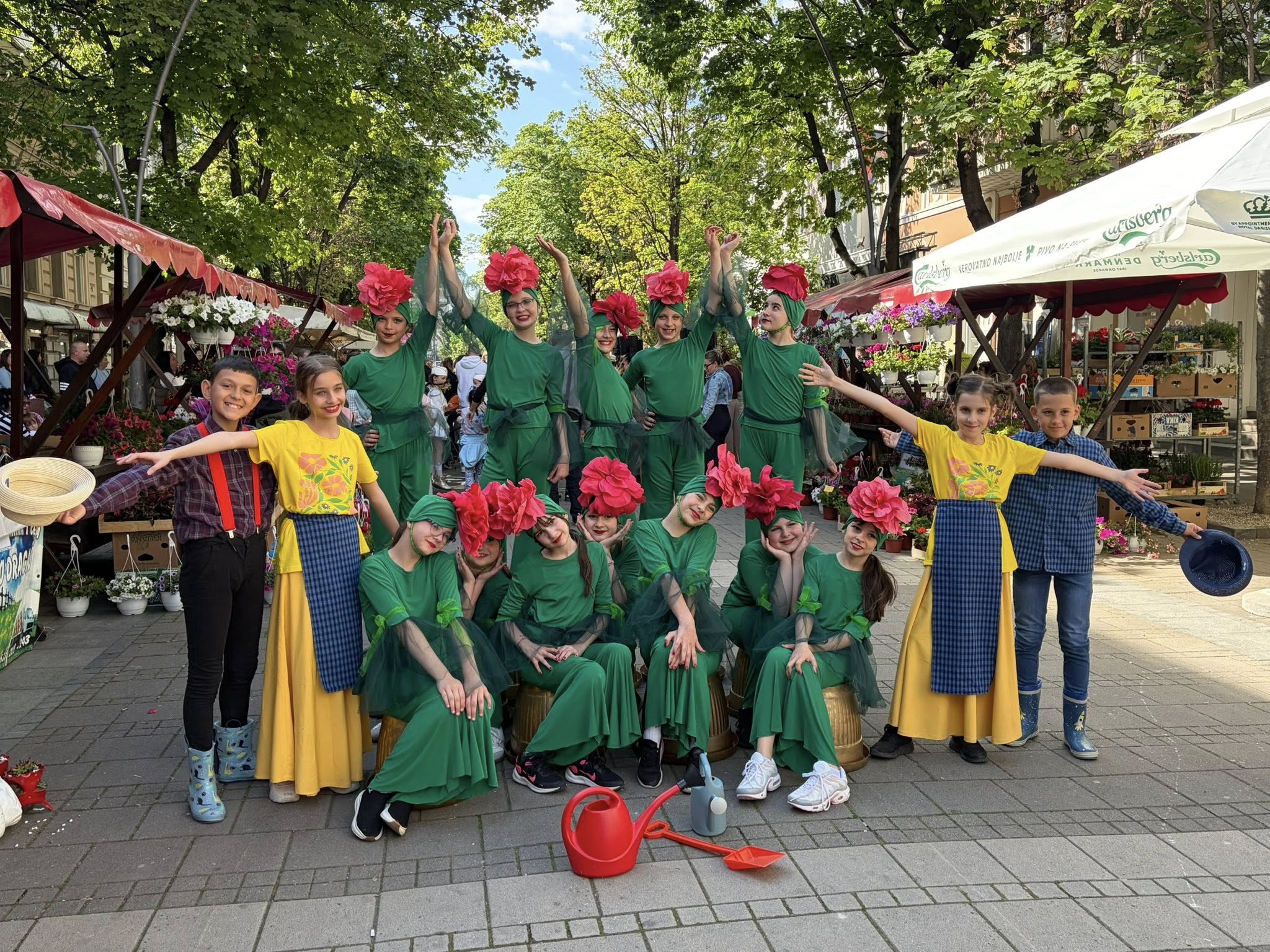 “Вукова цветна башта” на Фестивалу цвећа