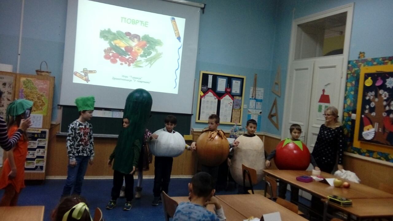 Угледни час "Сваког дана здрава храна"